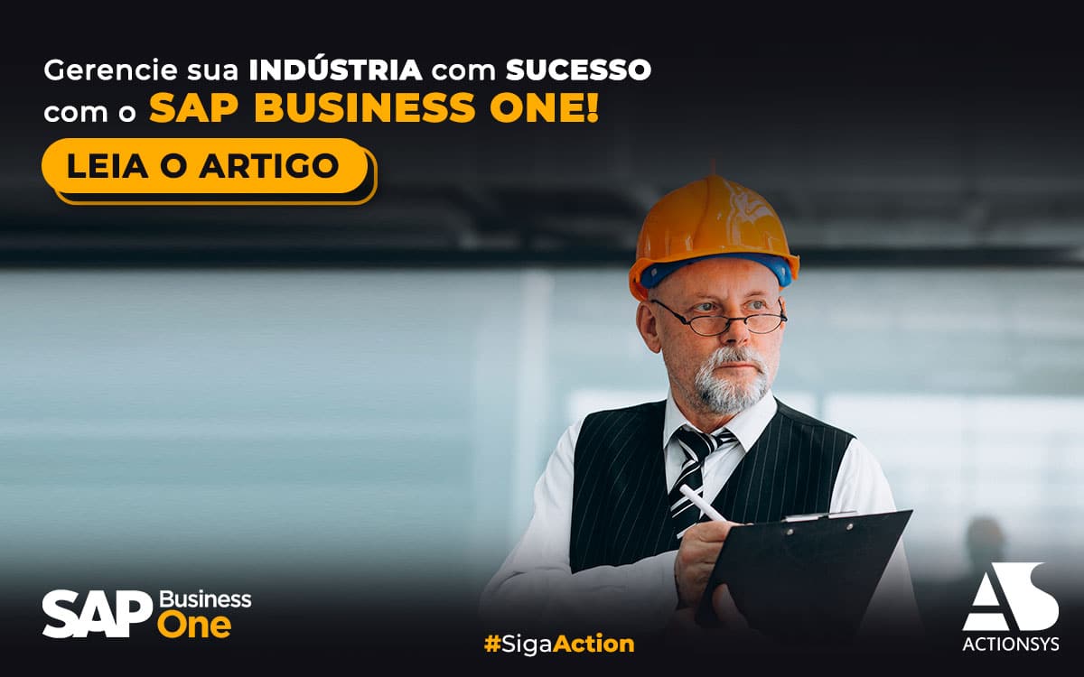 Gerencie sua Indústria com o SAP Business One