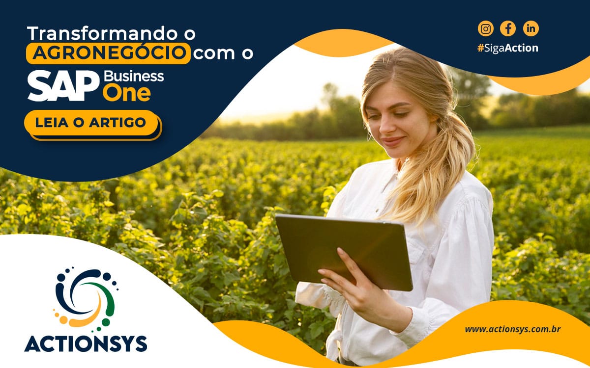 Agronegócio com o SAP Business One