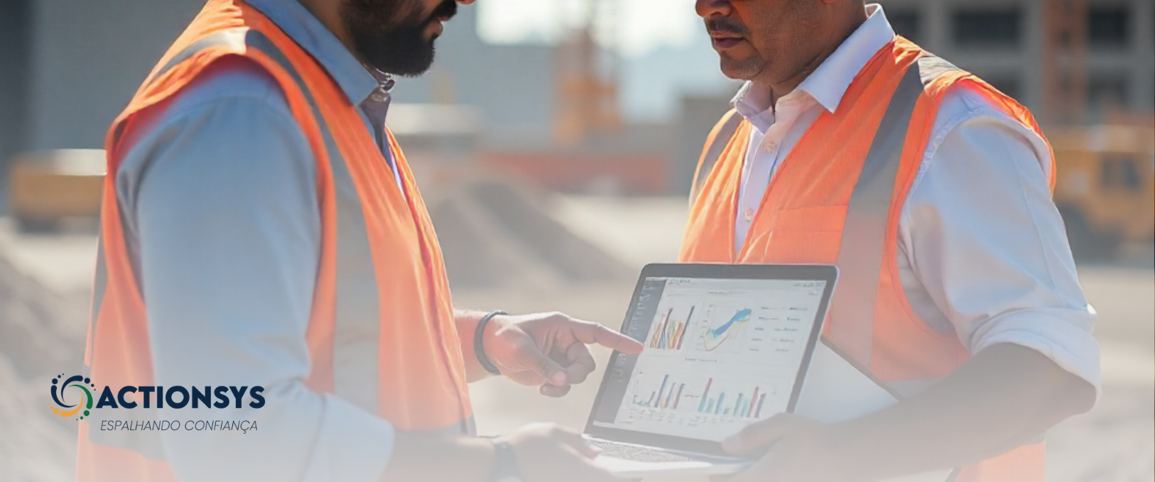 Dashboard de Business Intelligence do SAP ERP para obras em tempo real